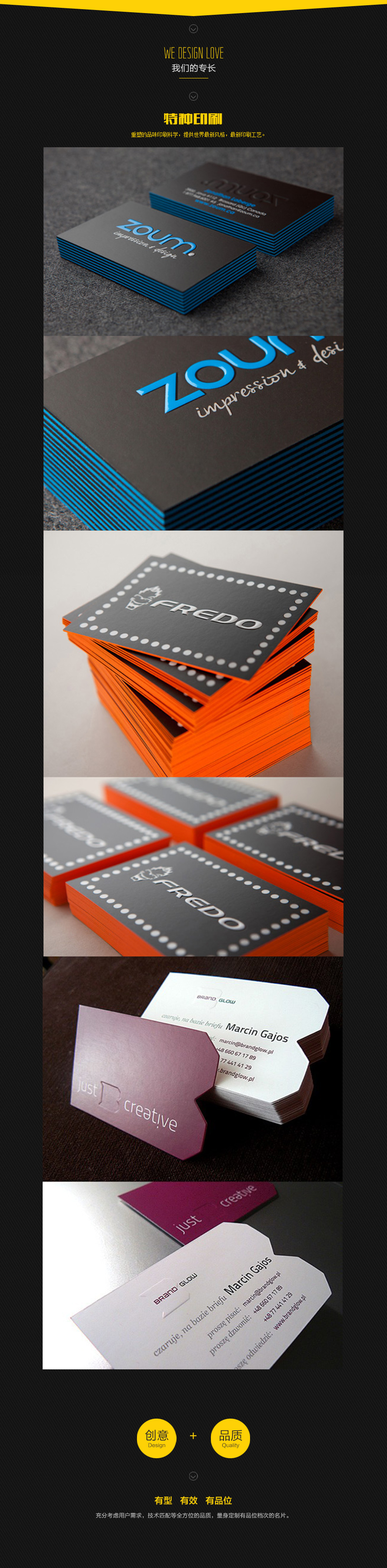 重磅銅版紙+局部UV工藝